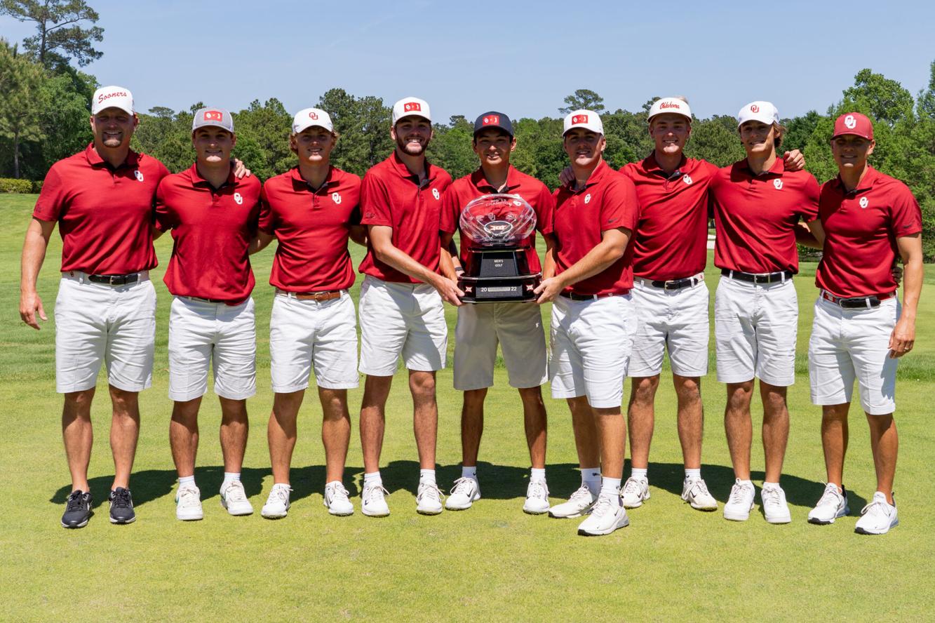 OU men's golf No. 1 Sooners win 1st Big 12 Championship since 2018