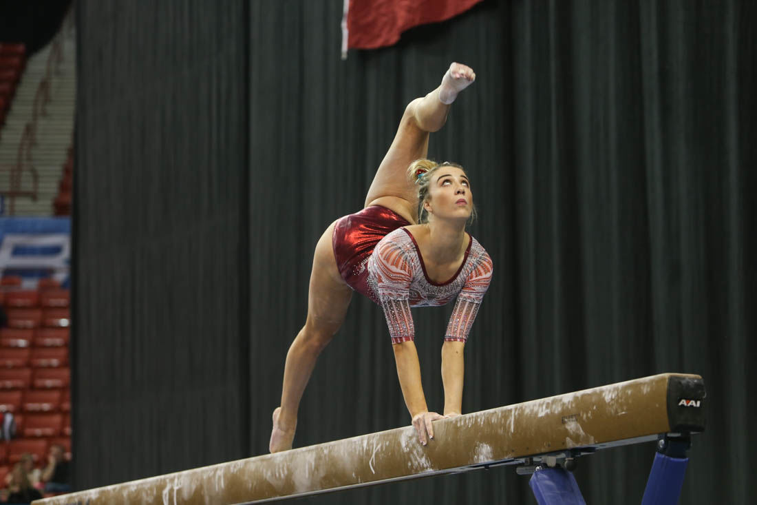 Oklahoma gymnastics: Sooners defeat Nebraska at Perfect 10 Challenge ...