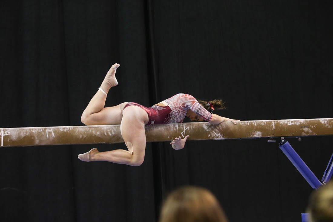 Oklahoma Gymnastics Sooners Defeat Nebraska At Perfect 10 Challenge Photos Gallery 9826