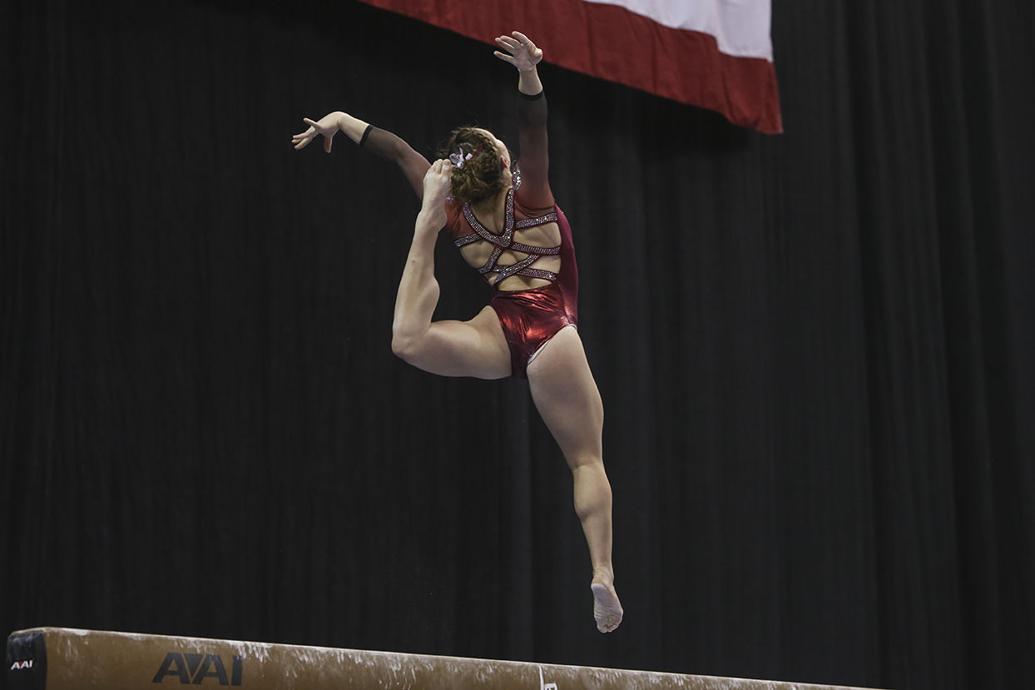 Oklahoma Womens Gymnastics Sooners Take No 1 Spot Head To Super Six