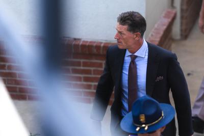 Brent Venables arriving to Mississippi State game
