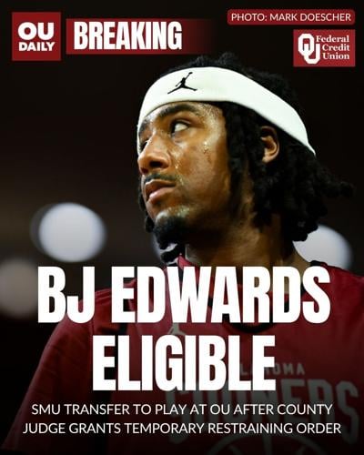 SMU transfer BJ Edwards eligible after temporary restraining order granted