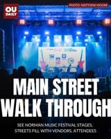 Norman's Main Street transforms for Norman Music Festival