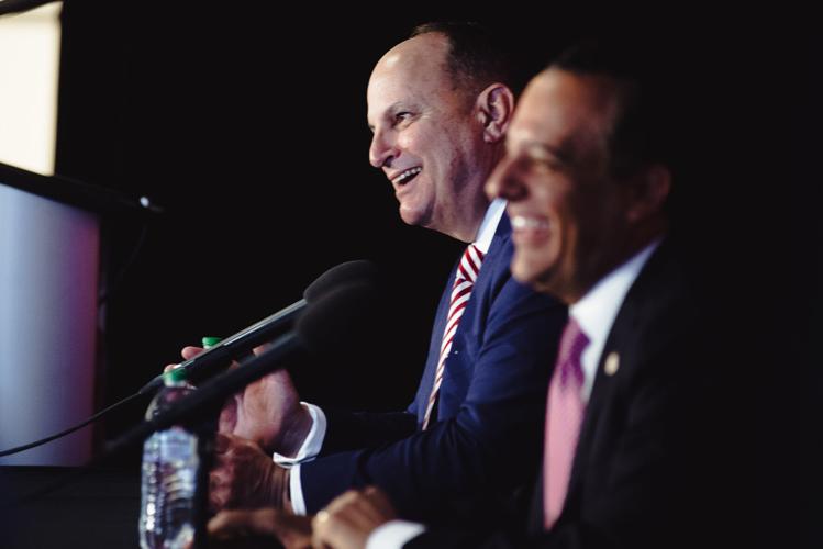 OU athletic director Joe Castiglione retirement press conference