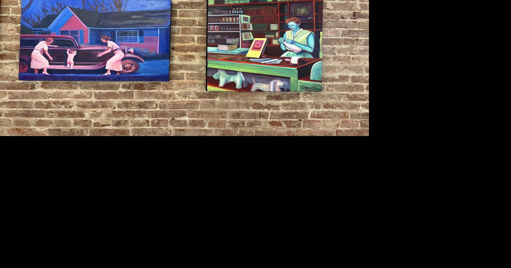 OU visual art seniors share stories for Uncanny Art House exhibit ...