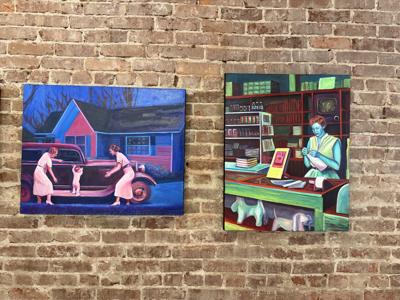 Jillian Macias Uncanny Art House exhibit