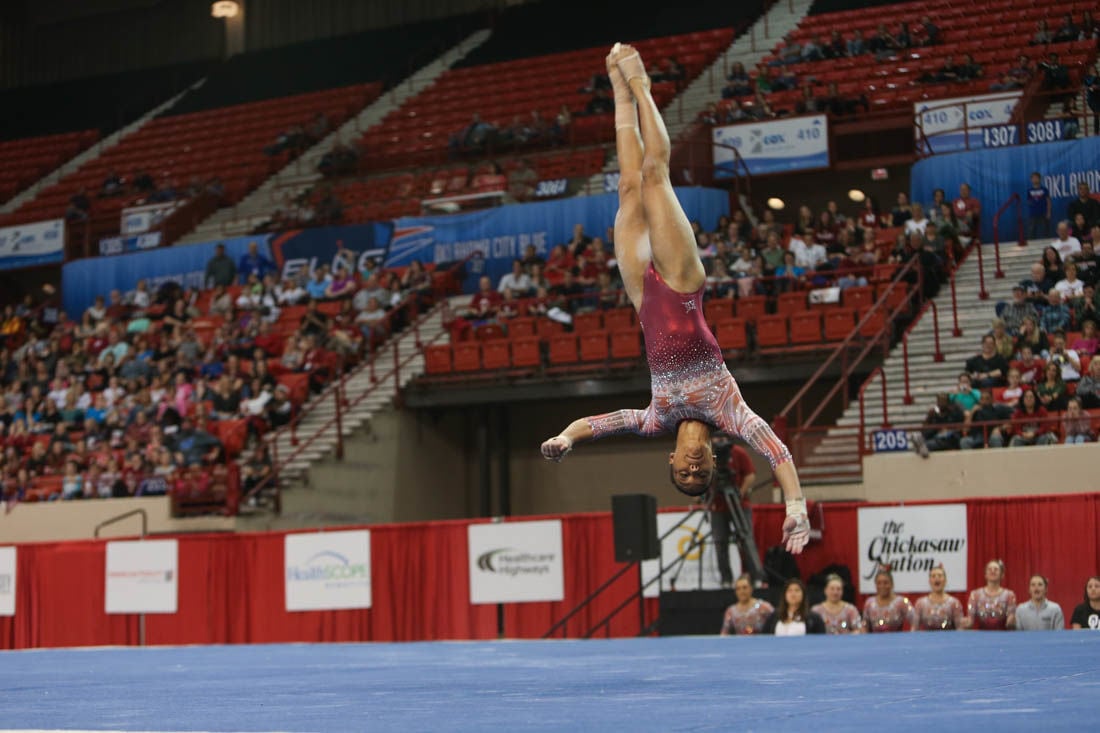 Oklahoma Gymnastics Sooners Defeat Nebraska At Perfect 10 Challenge Photos Gallery 9711