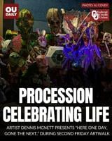 Second Friday Artwalk procession celebrates life