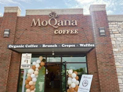 Opening day of MoQana Coffee