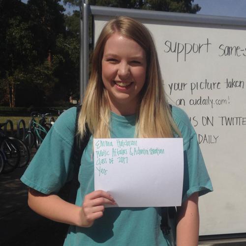 Emma Hutchison, public affairs and administration sophomore