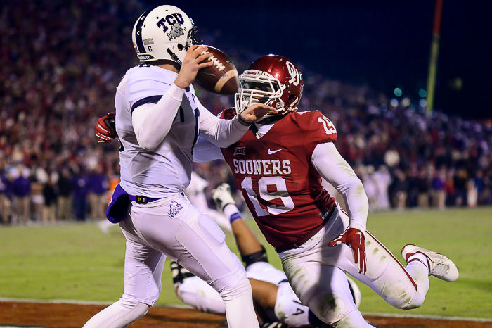 Striker rushes TCU QB