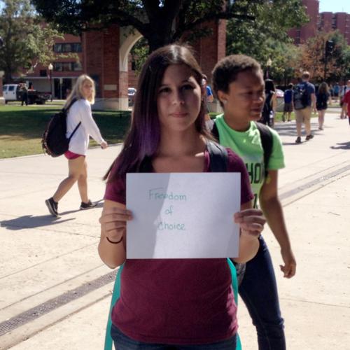 Kassie Betterton, biology junior