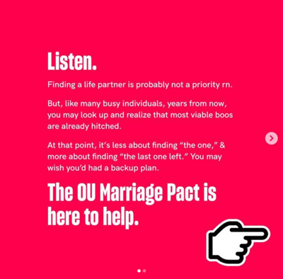OU Marriage Pact post