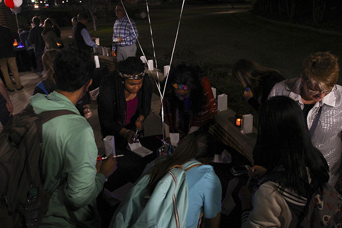 Writing on luminaries