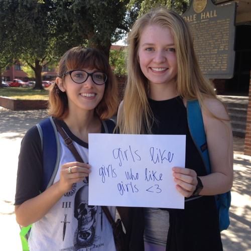 Alice Barrett, letters sophomore; Cara Alizadeh, history junior
