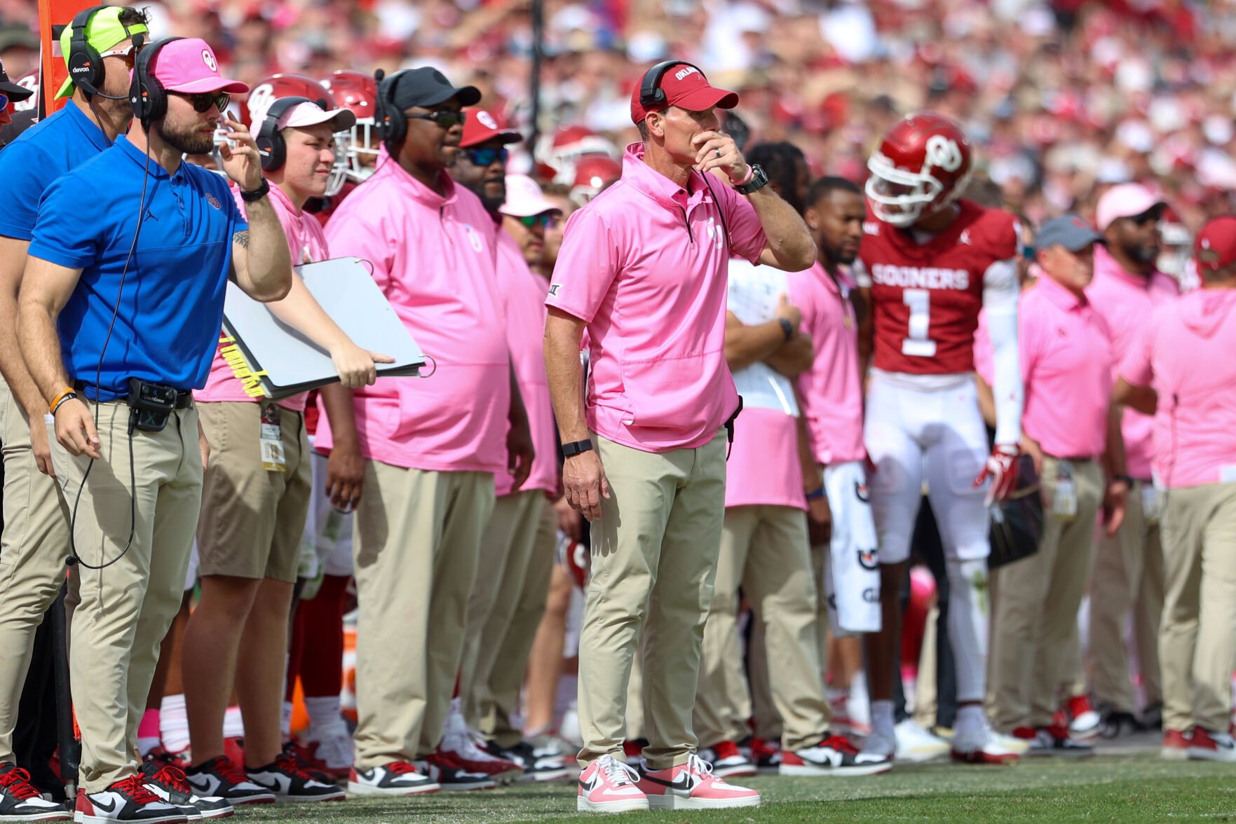 Oklahoma sooners sideline on sale gear