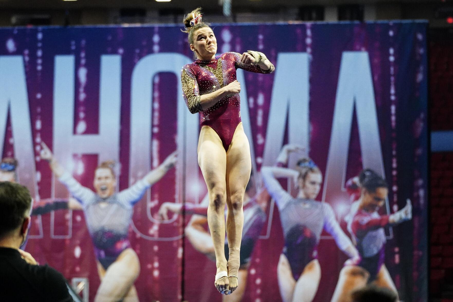 OU women's gymnastics No. 1 Sooners finish 1st in NCAA Semifinals with