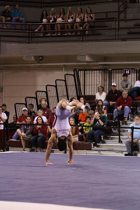 Oklahoma Men S Gymnastics No 1 Sooners Win Over No 4 Minnesota