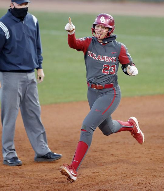 Download OU softball: Sooners run-rule UT-Arlington, 14-0, behind ...