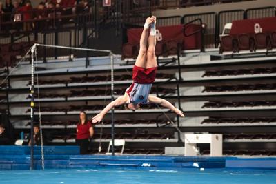 Oklahoma Sooners-Men's gymnastics vs. Michigan and SC