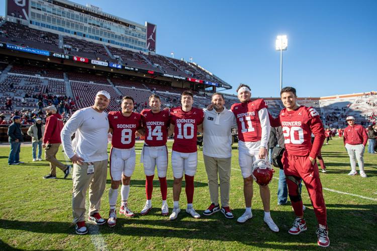 OU quarterbacks and quarterback coaches
