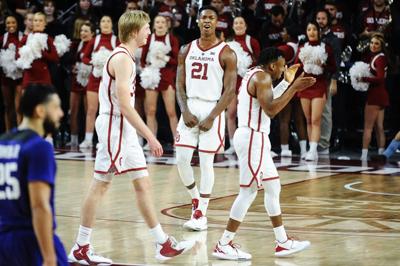 Ou Men S Basketball Sooners Prevail Over Tcu 76 74 In A Tale Of