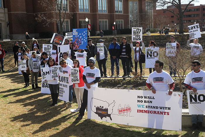 Academics United - No to Visa and Immigration Ban protest | Gallery ...