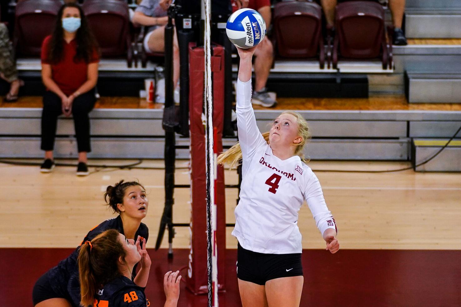 OU volleyball Sooners drop season opener against Oregon State, 32