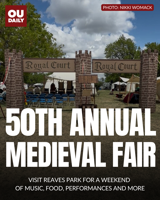 Norman opens first day of 50th annual Medieval Fair
