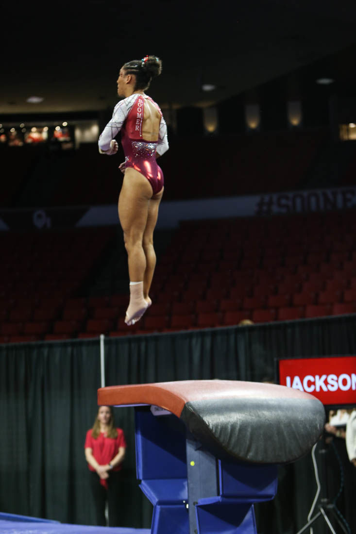 Oklahoma Gymnastics: Sooners Defeat West Virginia (photos) 