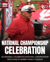 OU baseball celebrates national championship with university leaders, fans
