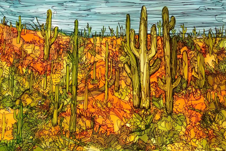 Field of Cacti Dreams