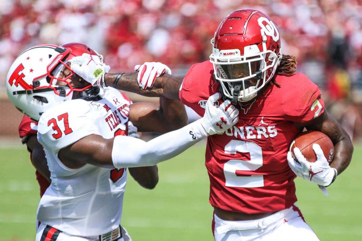 Ou Football Ceedee Lamb Has Career Day Shows Why He S One Of The