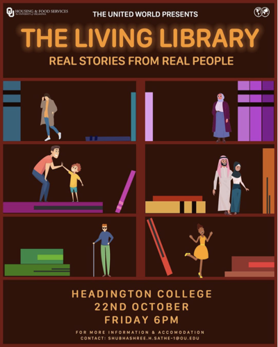 living library graphic