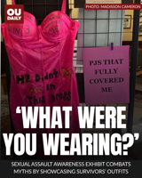 'What Were You Wearing?' exhibit combats sexual violence myths by showcasing outfits worn by survivors