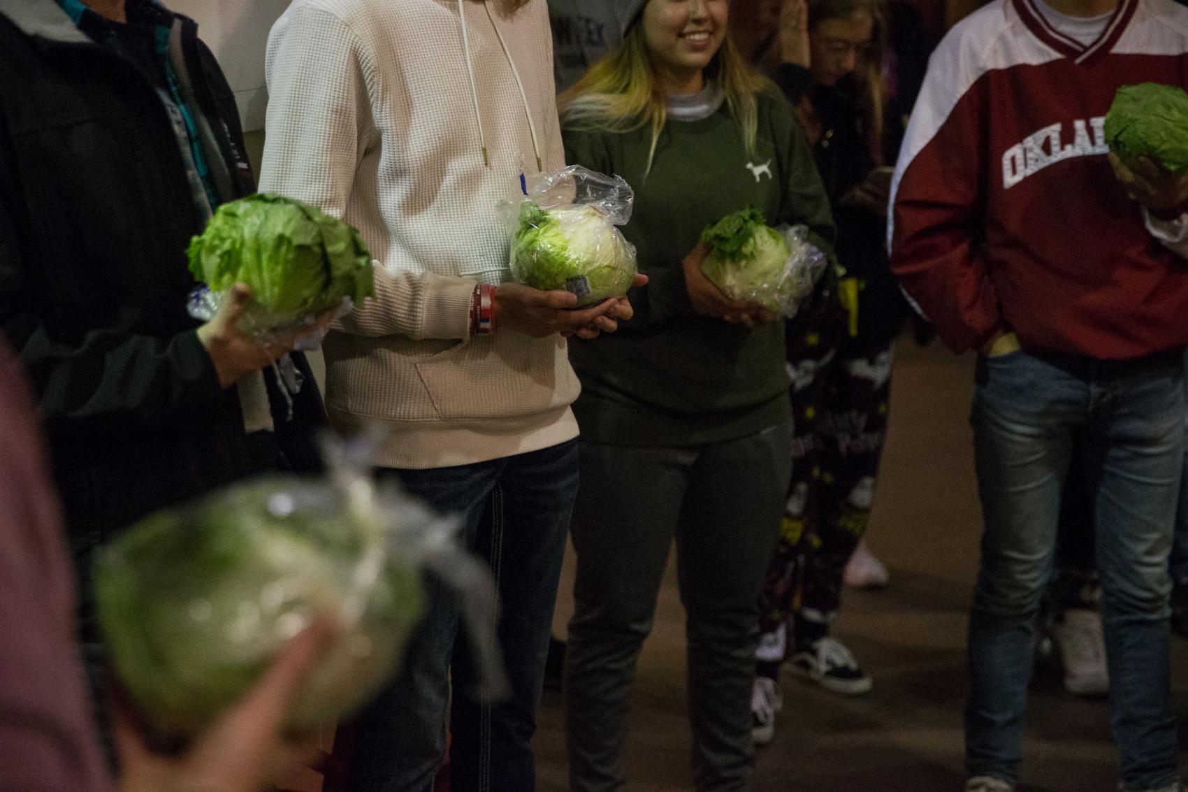 OU Lettuce Club holds semesterly meeting, lettuce eating competition