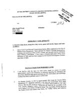 Alan Hruby Probable Cause Affidavit