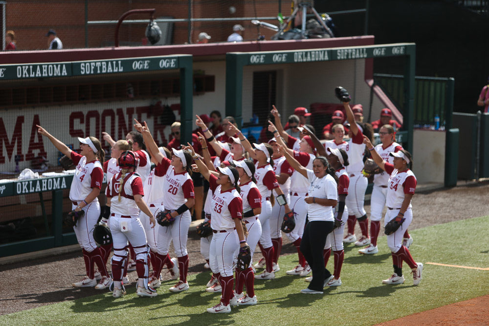 Oklahoma Softball: Sooners Defeat Arkansas In Game One Of Super 