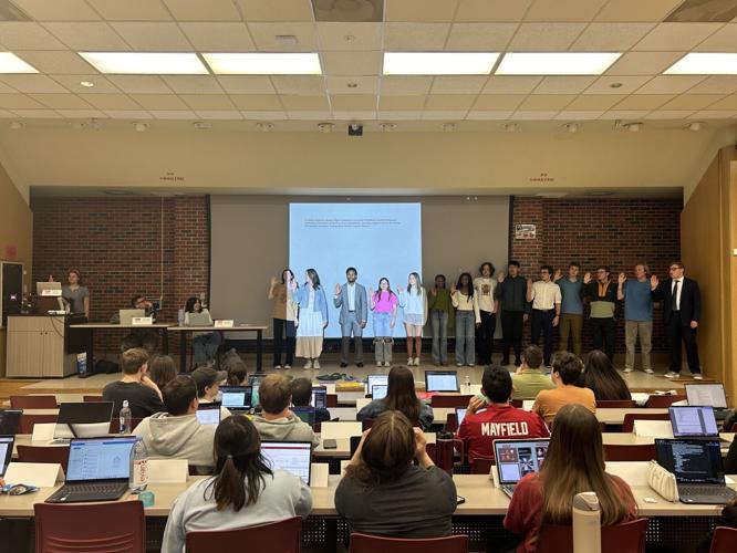 Undergraduate Student Congress swearing in