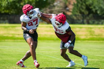 OU football fall camp