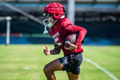 OU football fall camp