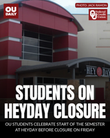 Students reminisce, celebrate at HeyDay ahead of closure on Friday