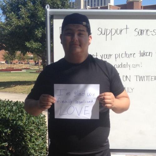 Gerardo Marrufo, public administration freshman