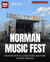 Norman Music Festival opens Thursday with more than 100 artists performing, road closures, weather