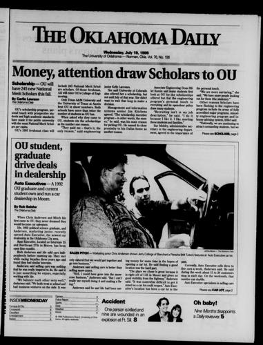 Money, attention draw scholars to OU