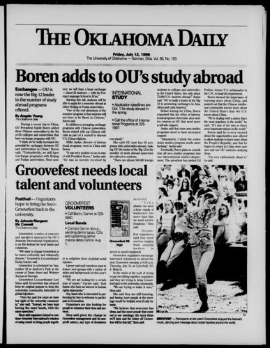 Boren adds to OU's study abroad