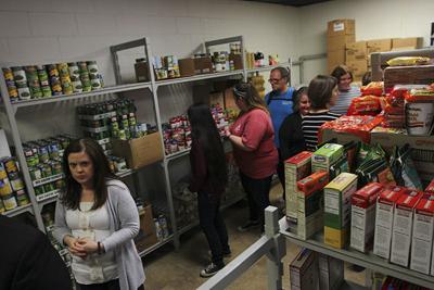 We Re Nearing Zero Ou Food Pantry Continues To Serve Hungry