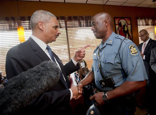 Eric Holder, Ron Johnson