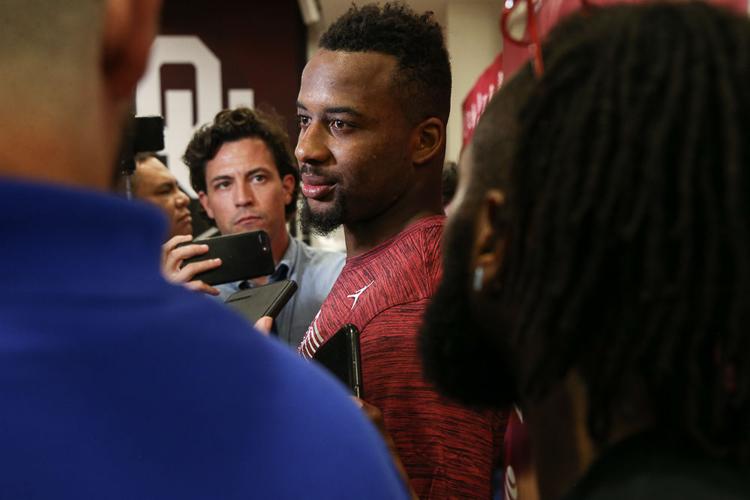 OU football Jalen Hurts meets press for first time as starting