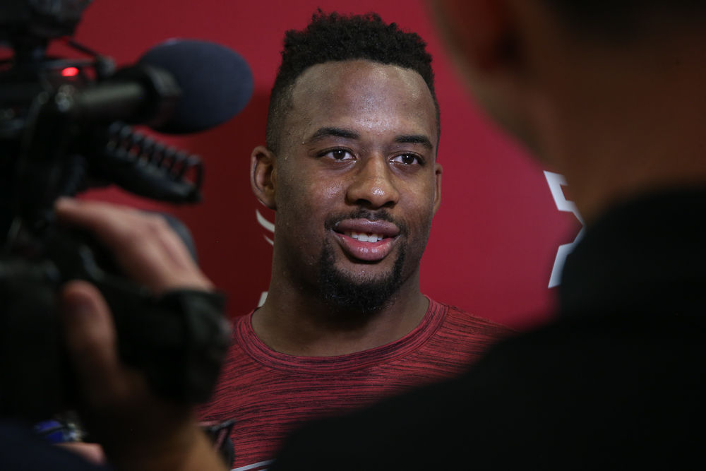 OU football Jalen Hurts meets press for first time as starting